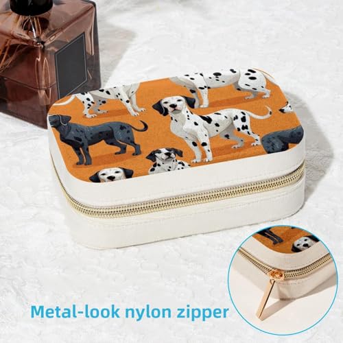 Boîte à bijoux dalmatien compacte pour ne plus perdre vos bagues - 7