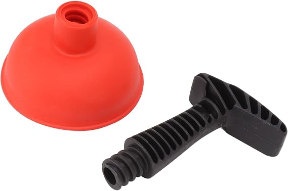 Mini Plunger Powerful Drain Plunger Slip Proof Handle Efficient Toilet Bathtub Sink Plunger Silicone Material Small Toilet Plunger Gross Weight 92g 3.2oz