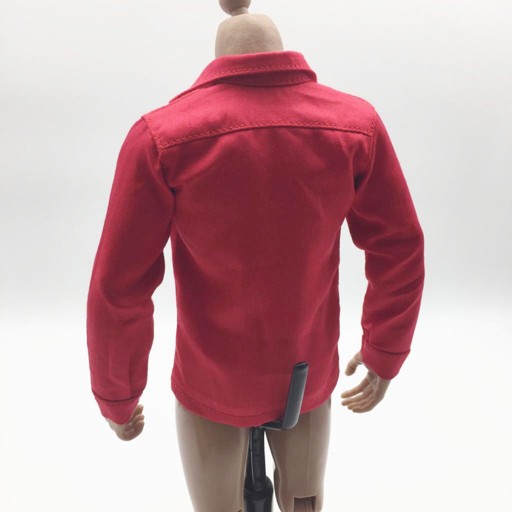 Amazon.co.jp: 1/6スケール メンズ シャツ 人形服 12インチ男性