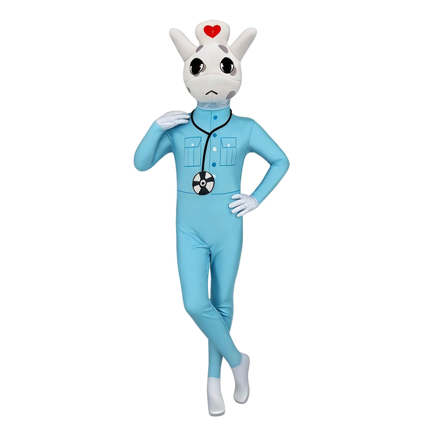 Animal Hospital Costume Kids Jumpsuit Halloween Outfits Thriller Costume â image 1