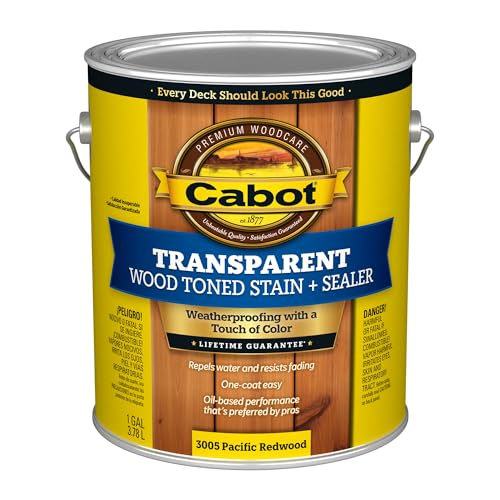 Cabot 140.0003005.007 Wood Toned Deck & Siding Stain, Pacifi...