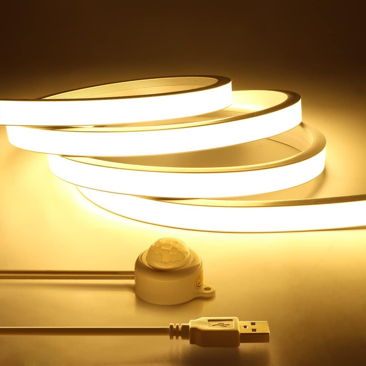 Amazon.com: CHNMALITAI Motion Activated COB LED Strip,5 V USB