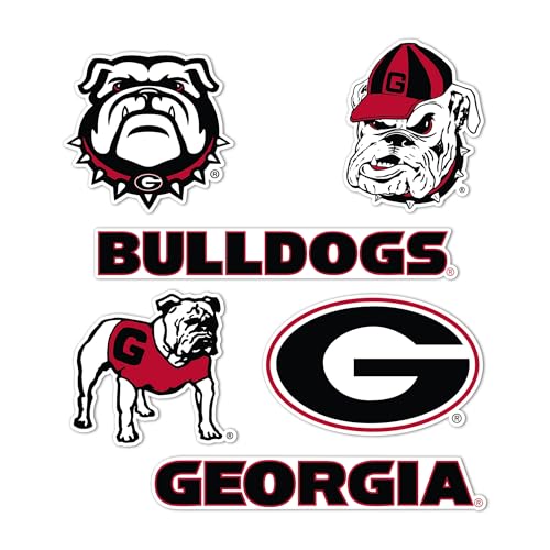 Desert Cactus University of Georgia Sticker Bulldogs UGA Dawgsr Vinyl Decals Laptop Water Bottle Car Scrapbook Sheet T2 (Type 2-3)