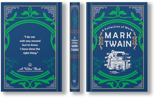 Image of Mark Twain:A Collection of Works (Deluxe Leatherbound edition)