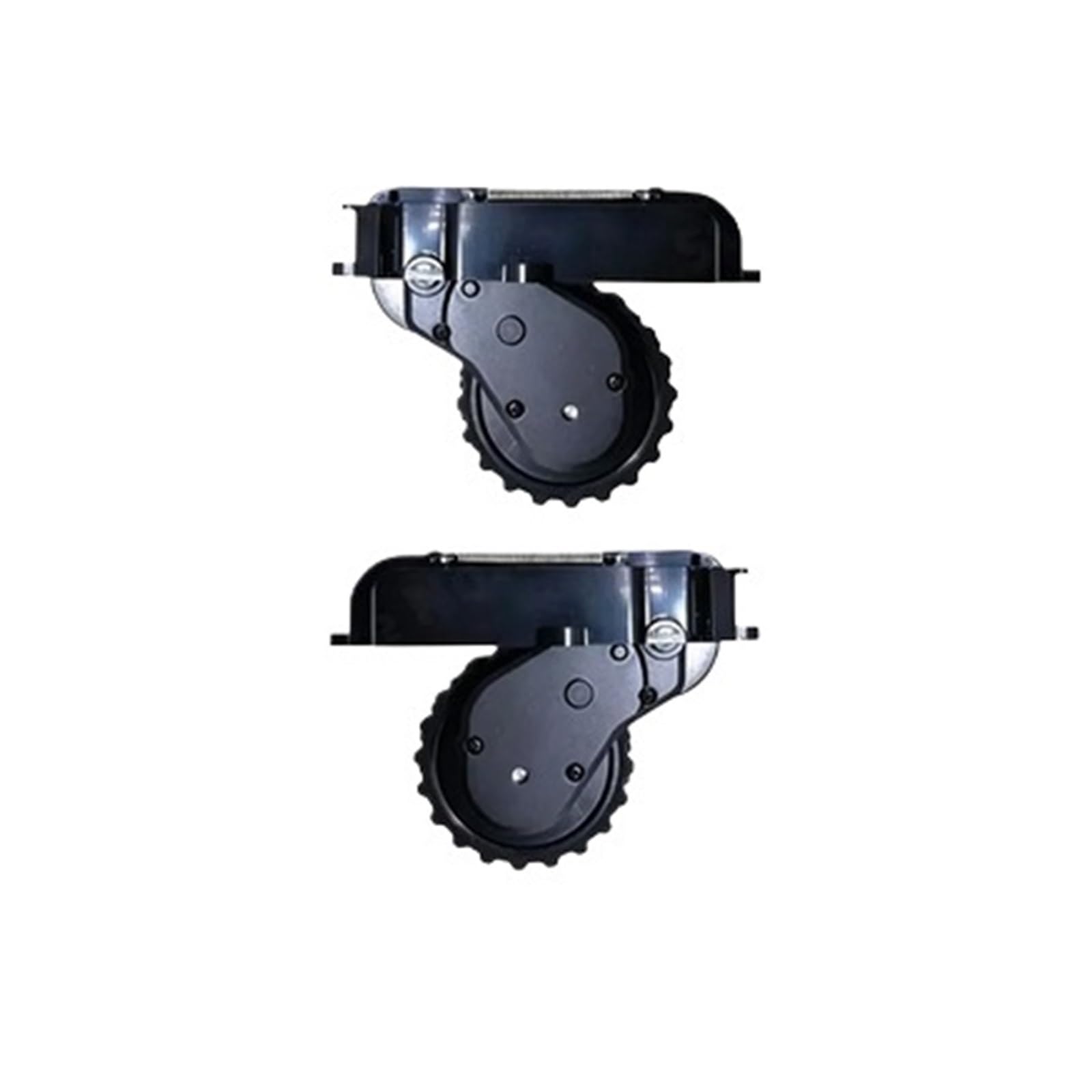 PBSKAWUQALF Robot Vacuum Wheels Compatible With Xiaomi Compatible With Mijia STYTJ02YM 3C 2S S10 B106GL B106CN Walking Wheel Vacuum Cleaner Accessories(Black a pair)