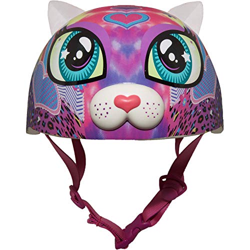 Raskullz Sparklez Peace Love Kitty Helmet, Pink, Ages 3+, Multicolor #TOP2
