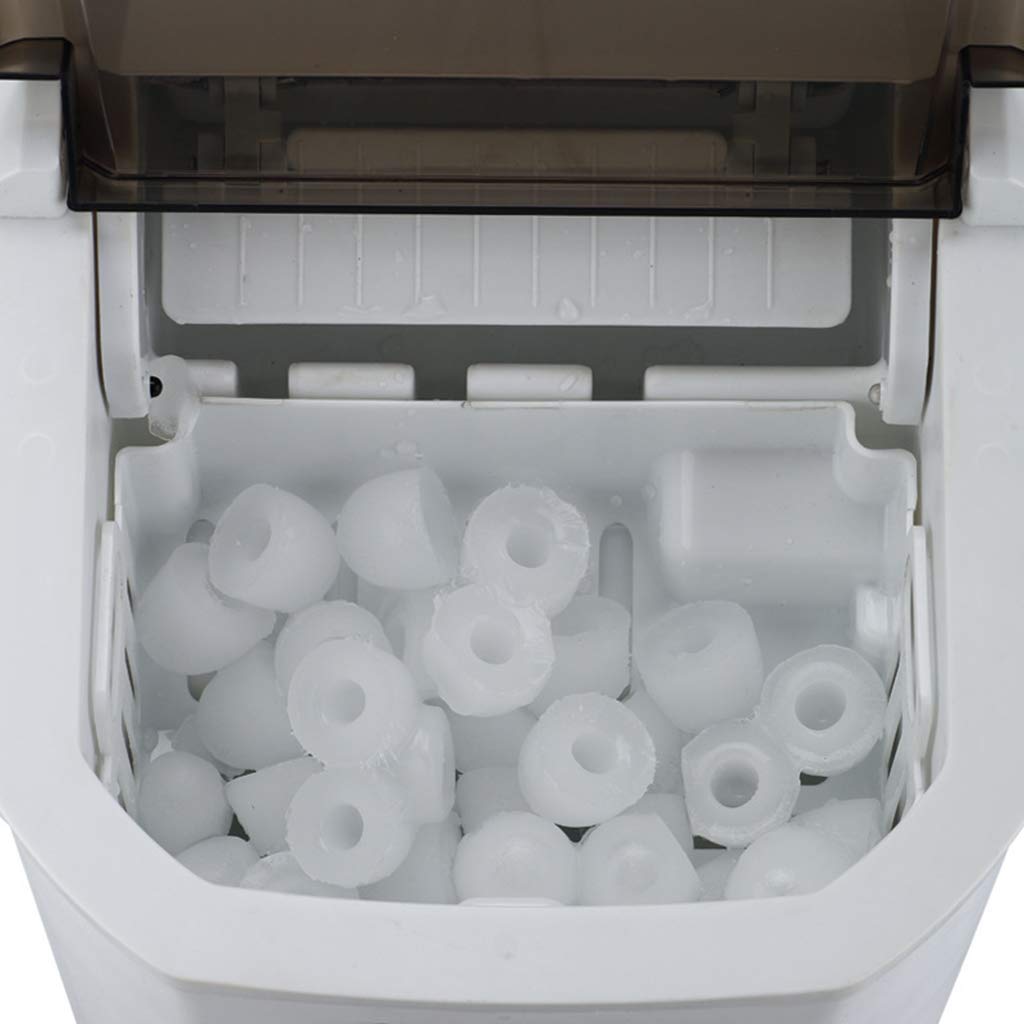 Ice Maker Ice Making in 8 Minutes The Size of The Ice Cube is Adjustable 9 Round Ice Can Be Produced in A Single Time The Desktop Ice Machine