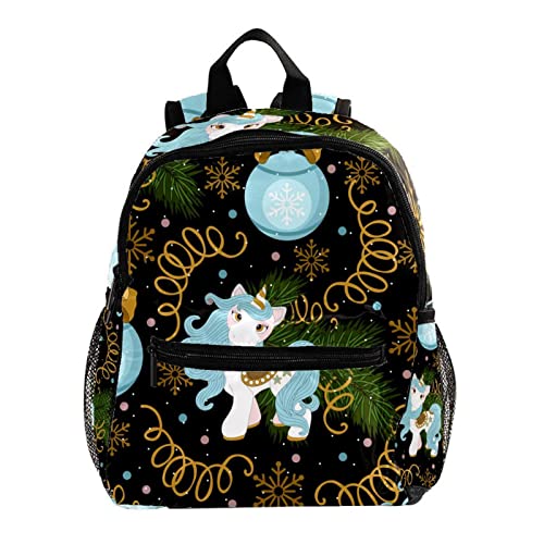 Sac à dos licorne magique de Noël pour enfant de 3 à 8 ans idéal pour école
