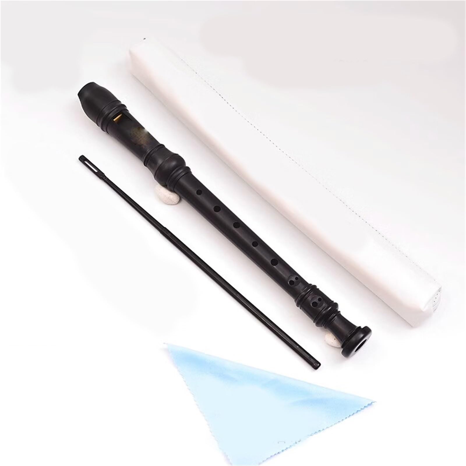 Flauto Dolce Professionale Flauto Dolce Soprano (chiave Di Do) Diteggiatura Inglese A 8 Fori Nero Opaco
