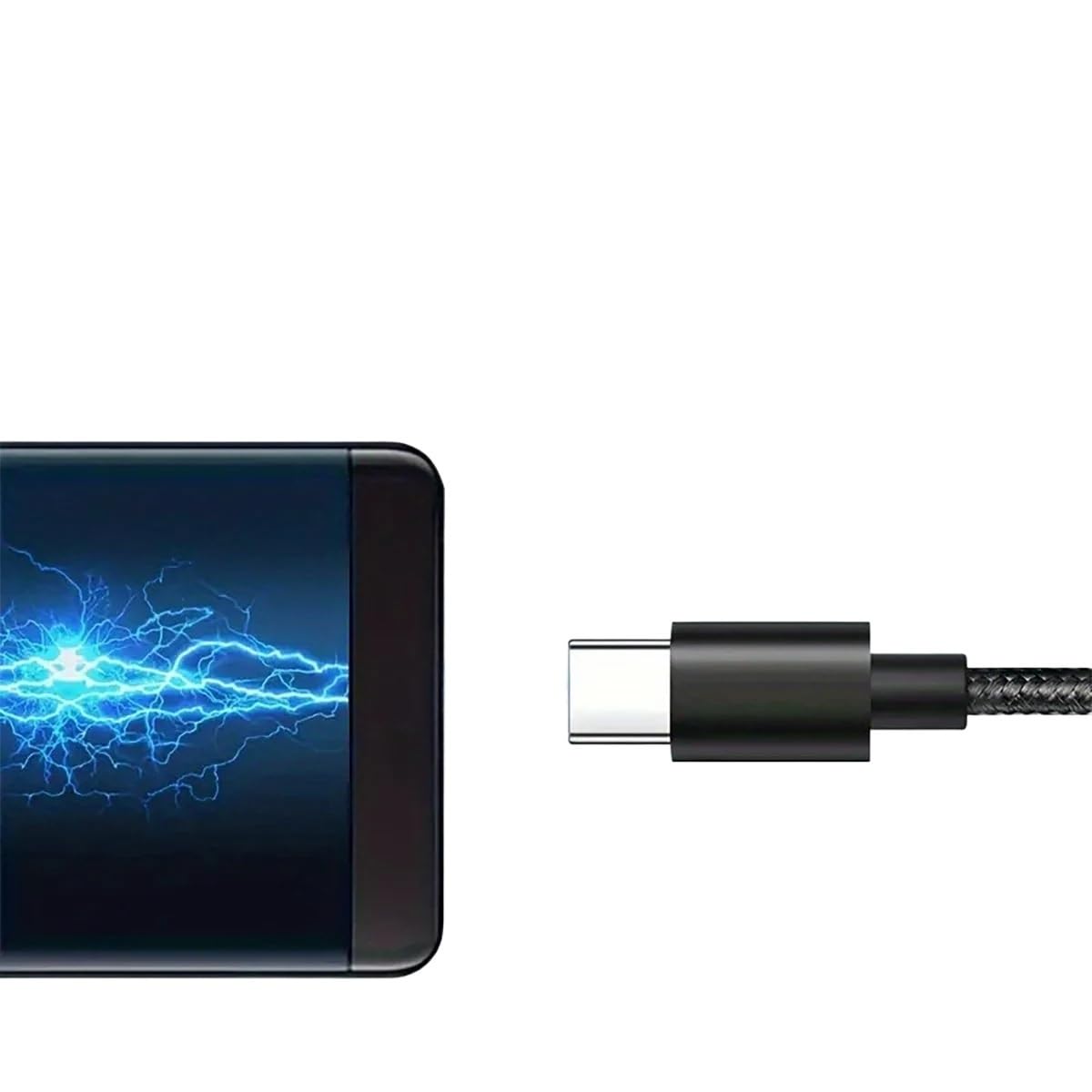 66W 5A Nylon 1m 2m 300CM USB C do typu C Kabel do szybkiego ładowania */ing (2 m, fioletowy)