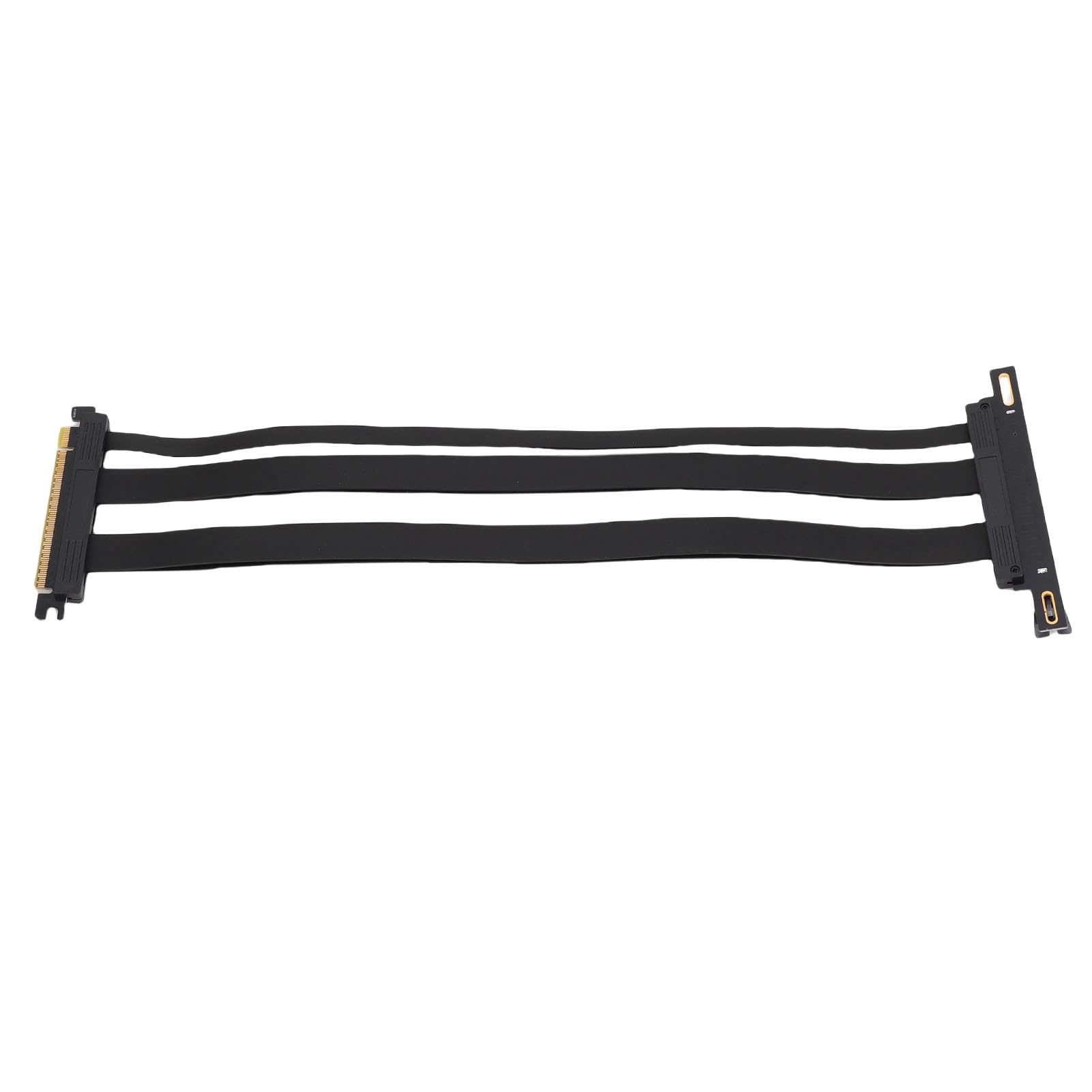 aqxreight aqxreight Kabel Nośny PCIe 5.0 X16 Ekranowany Pod Kątem 90 Stopni Przedłużacz GPU do Modeli i Serwerów RTX 4090, ITX Szybki Kabel PCI 5.0 X16 128 Gb/s Elastyczna Konstrukcja do Obudów