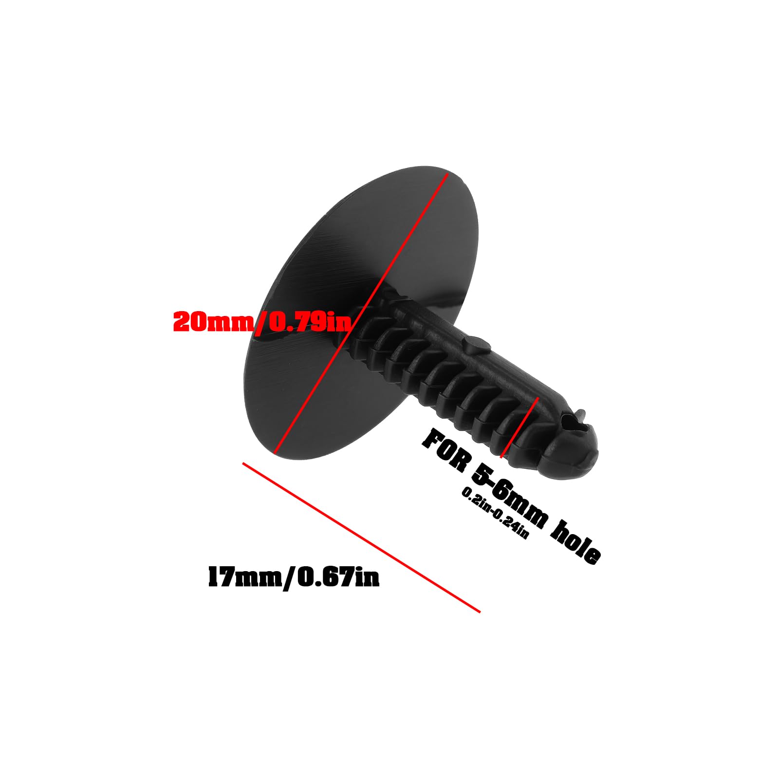 OEM GJ2168885B Clip Set 10x Boot Carpet & Interior Trim Clips For