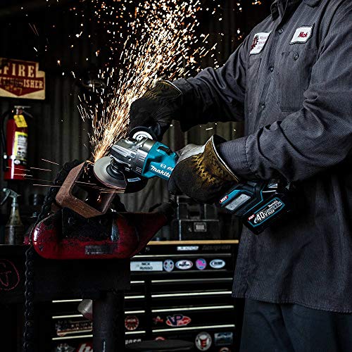 MAKITA 40V MAX XGT BRUSHLESS Cordless 4-1/2/5 in. Angle Grinder KIT with Electric Brake 4. by Makita - Image 8