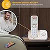 AT&T BL3112-4 Cordless Phone for Home - 4 Handsets, DECT 6.0, Bluetooth Cell Connect, Answering Machine, Smart Call Blocker, Caller ID, Intercom, Expandable