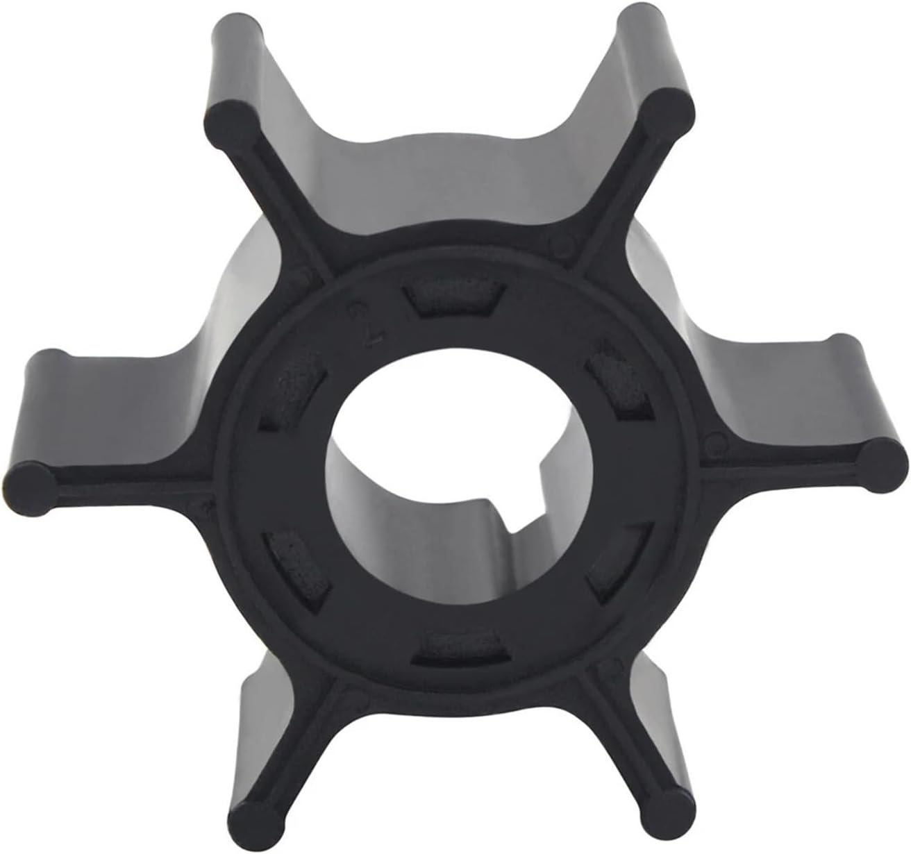 船舶用船外機用ウォーターポンプインペラー 2T/6/8HP 6G1-44352 6G1-44352- ガスケットダンパー付きウォーターポンプインペラー（船外機2ストローク6/8 HP用）6G1-44352