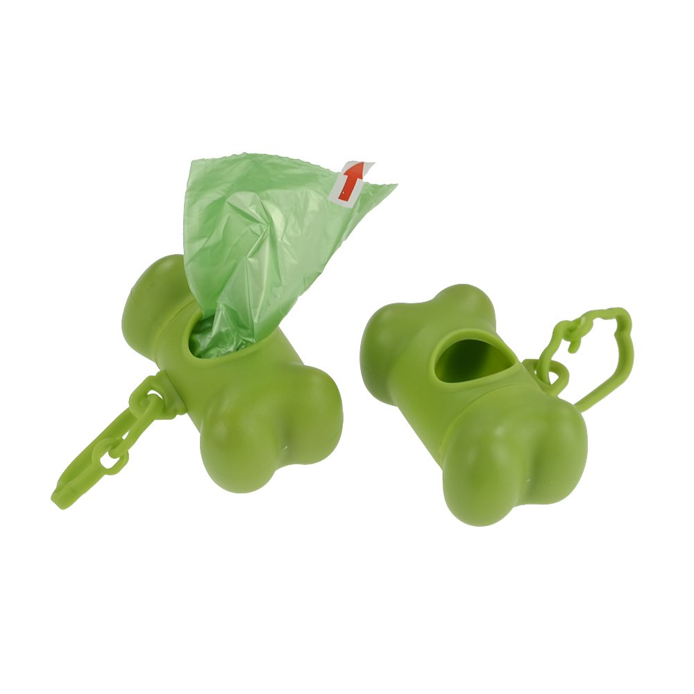 Kekow 1200 Sacchi per i rifiuti del Cane Verde con 2 Dispenser, inodore