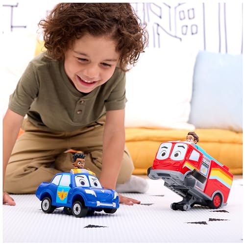 Camion de pompier Disney Junior Firebuds avec Bo et Flash figurines rétrofriction dès 3 ans - 7