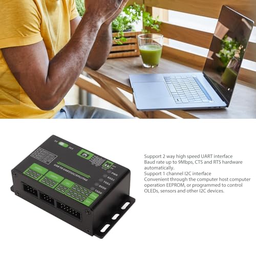 Convertidor USB a UART I2C SPI JTAG multiinterfaz industrial 5