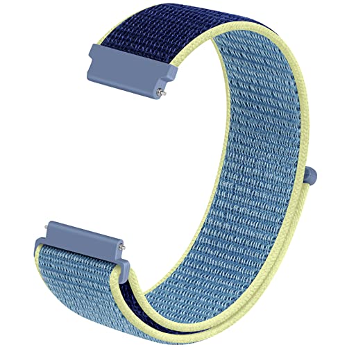 [Tiptops] 時計バンド 22mm 20mm 18mm 16mm 時計ベルト ナイロン スポーツループ 軽量で通気性があり調整が簡単