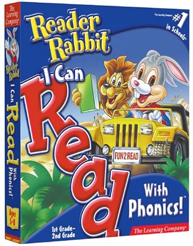 Reader Rabbit I Can Read With Phonics 1st and 2nd Grade -  The Learning Company