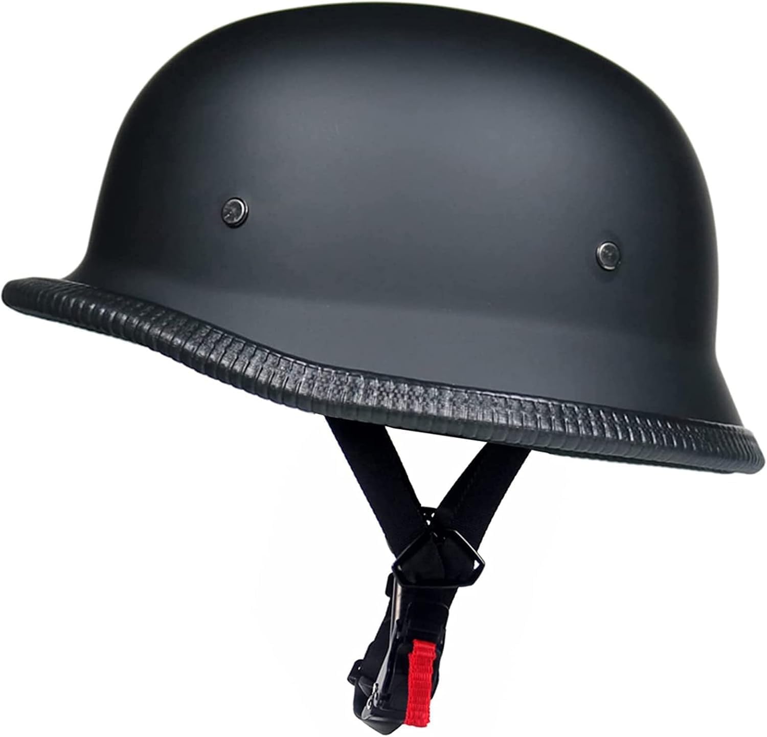Airsoft Half Helmet with Face Mask, German Style Airsoft Helmet for Adult Men and Women, Lightweight Half Shell Retro Helmet