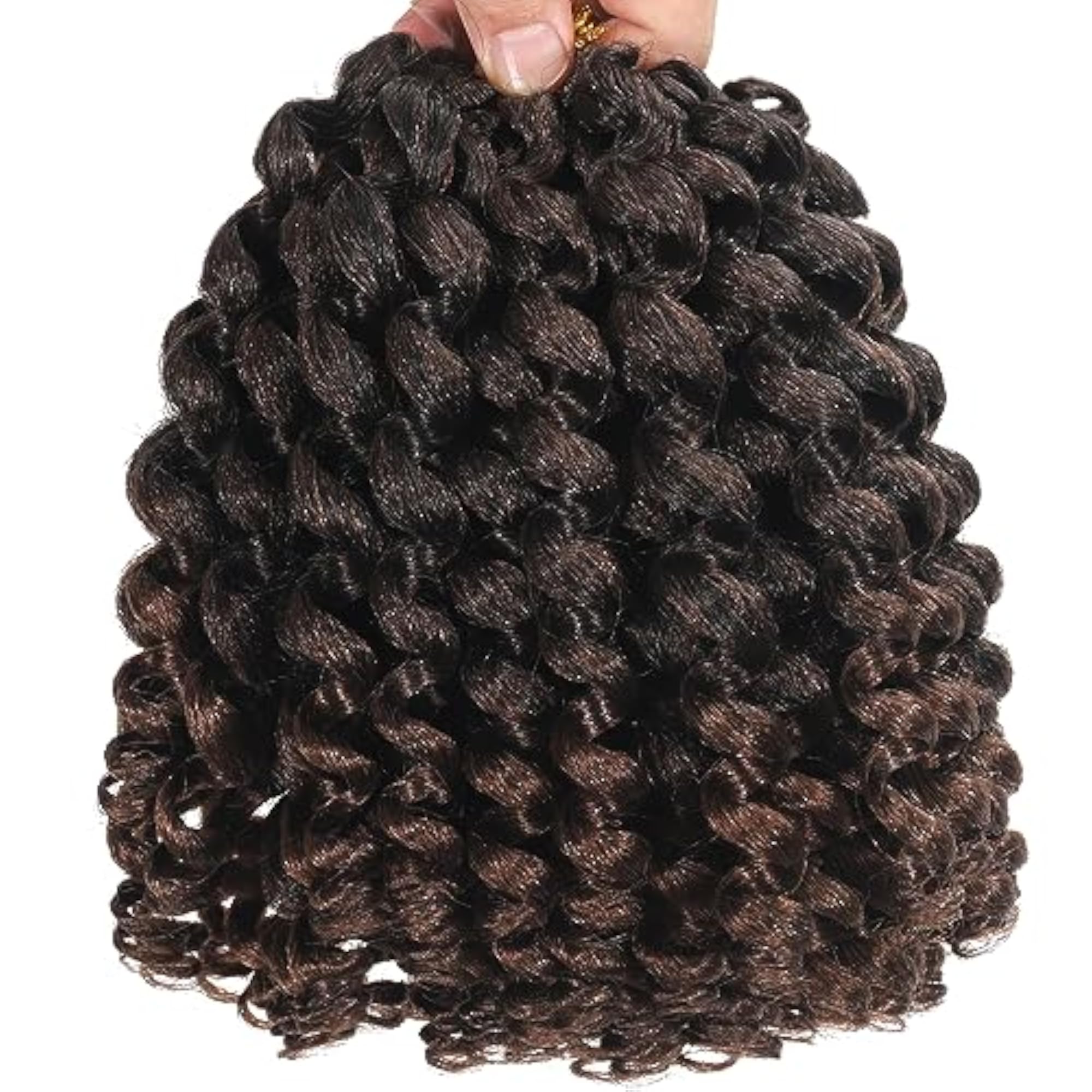 3 Packs 2X Ringlet Wand Curl Jamaican Bounce Synthetic Hair Extensions