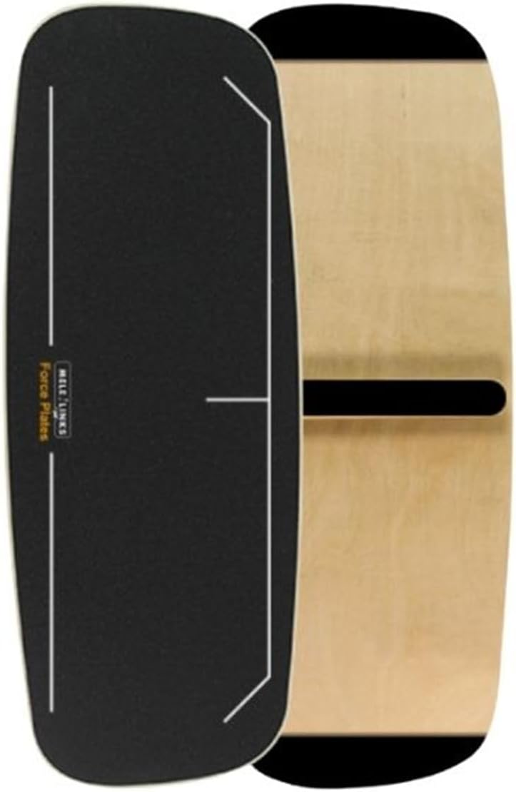 Golf Pressure Plate, Golf Weight Shift Board, Teaching Tool For Club Practice & Drills, Golf Swing Trainer, Improve Balance & Accuracy, Golf Training Aid For Increased Power & Swing Rhythm (Yellow)