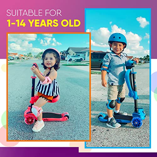 Hurtle Kids Scooter in action
