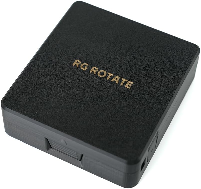 Protective Carrying Case PLA for RG Rotate Handheld Game Console (All Black) image 2