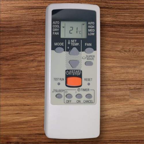Image of Sanavya AR-RCD2E AR-RCD2E: ac Remote Control Comptible for O General Window Air Conditioner (AC 123)