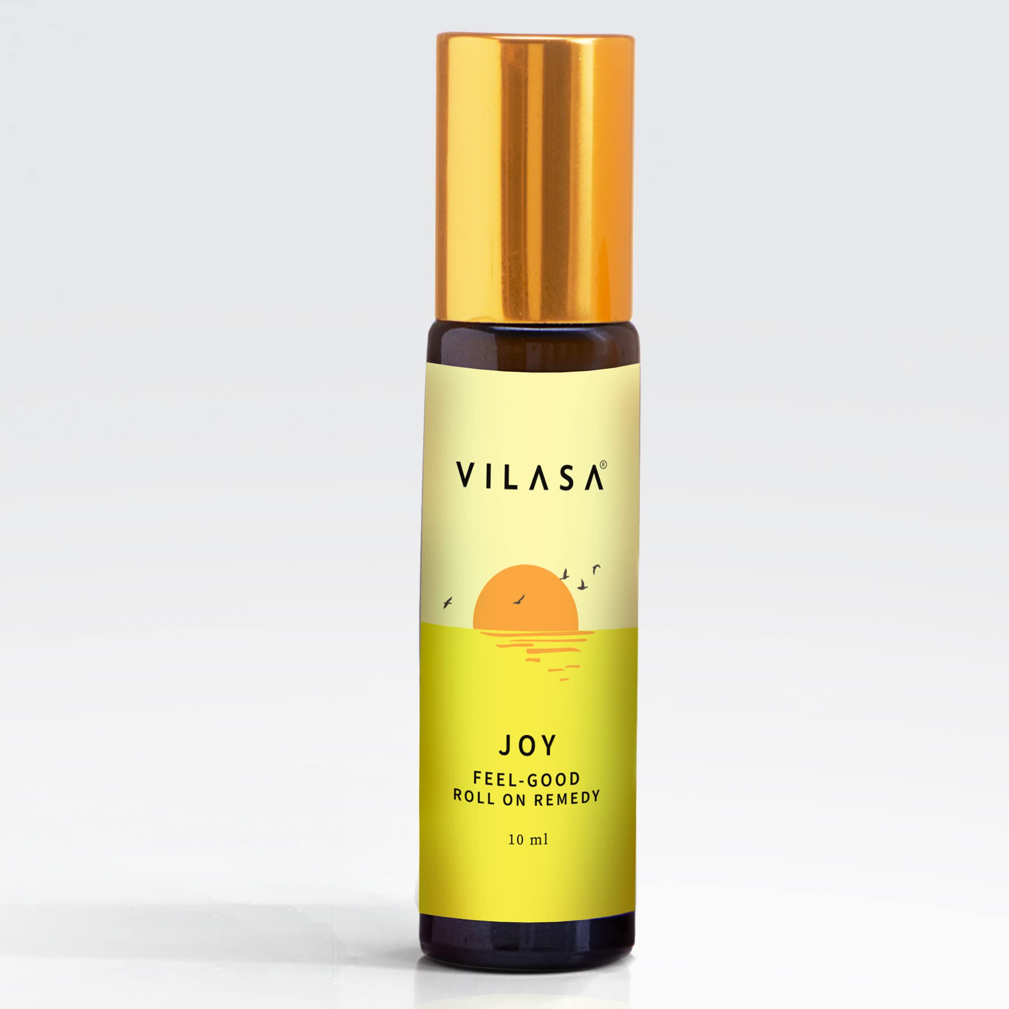 VILASAJoy Roll On 100% Natural with Blossom, Jasmine, Ylang Ylang Oil Extract, Easy to Apply with Mild Fragrance Feel Good Roll on (10 ml)