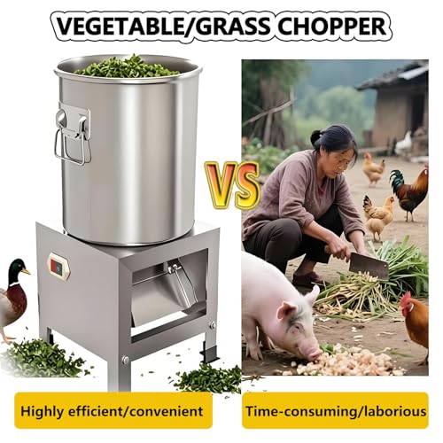 Cortadora Comercial de Verduras 1200W Acero Inoxidable miniatura 6