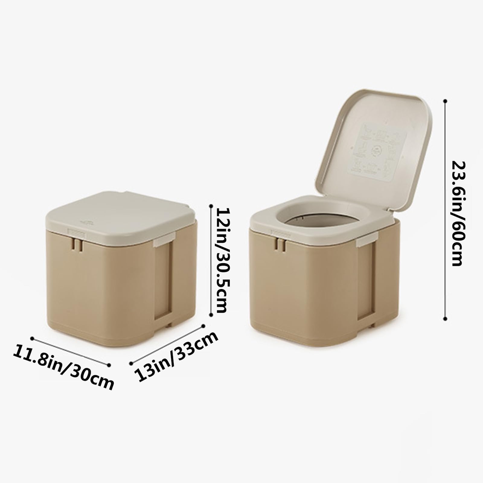 Campingtoilette Faltbar Klappbare Camping Toilette Reisetoilette Wc Mit Herausnehmbarem Liner Campingklo Faltbar Tragkraft 150kg Mit 10 Biologisch Abbaubaren Beuteln Für Den Notfall Im Freien
