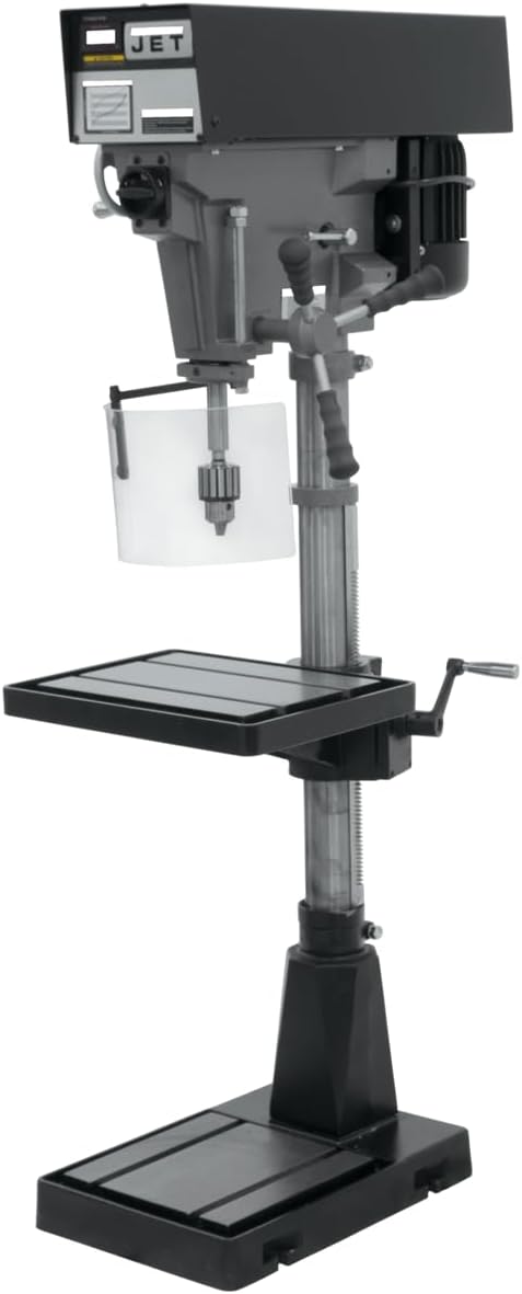 JET 15-Inch Floor Drill Press, Variable Speed, 1 HP, 115/220V 1Ph (‎Model J-A5816)