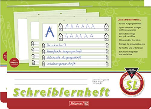 Brunnen Schreiblernheft (2 Hefte Lineatur SL) [Haushaltswaren]