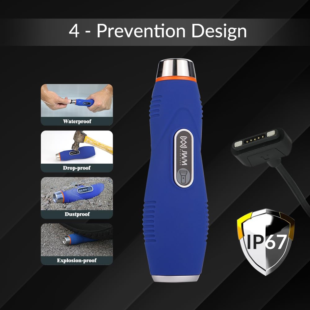 Guard Patrol Tour System with Flashlight, Touch Reader Guard Patrol Checkpoint Tour Pedometer+Alarm Clocks - Image 5 thumbnail