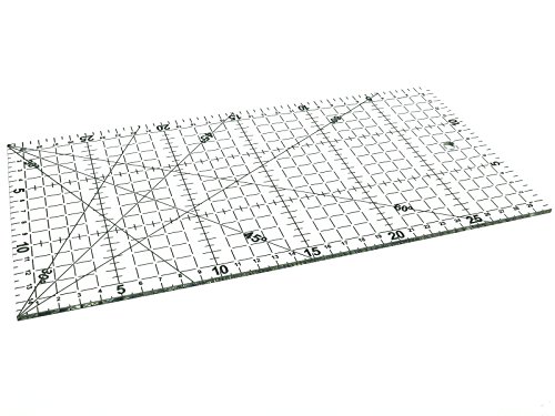 Transparent Acrylic Ruler - 30cm x 15cm