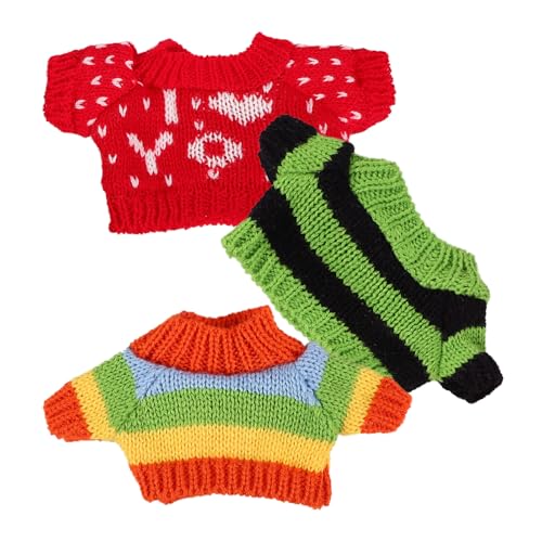 Jouets ours en peluche habillage : vêtements mignons HEMOTON pour poupée souple de 22 à 27 cm