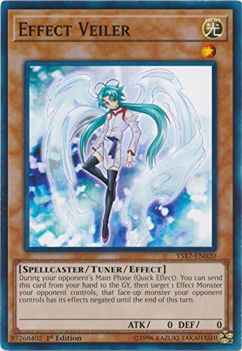 Effect Veiler - YS17-EN020 - Common - 1st Edition - Starter Deck: Link Strike (1st Edition)
