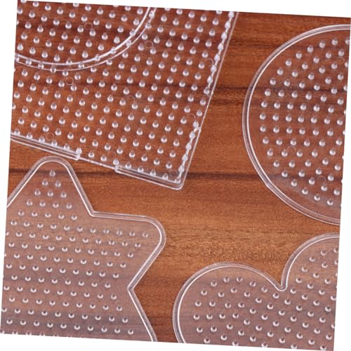 Vaguelly 28 Peças Pegboards De Contas Derretidas Painel Perfurado Pixel Peg Board Para Crianças Tern