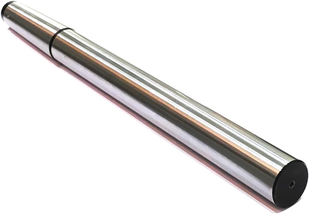 Precision Steel Lathe Alignment Test Bar Mandrel-helps Lining-up Headstock & Tailstock To Eliminate Any Taper Turning On Long Length Work-piece (MT4-long (Oal 380 mm))