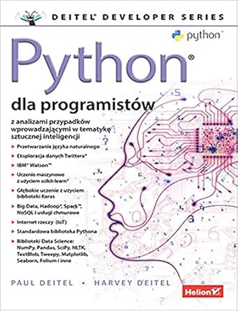 Amazon.com: Python dla programistĂlw. Big Data i AI. Studia przypadkĂlw ...