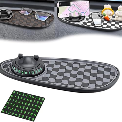 Mobile Phone Bracket Anti-Slip Mat,Universal Fit Anti-Slip Mat,Multifunction Car Dashboard