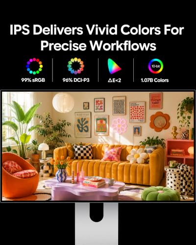 Image of P27D 27 inch 4K Monitor, IPS Glossy Panel (Minimalist with Stand)