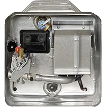 Suburban Advantage RV Tank Water Heater SW6D 6 gallon Porcelain Lined Steel Tank with Direct Spark Ignition DSI 5238A