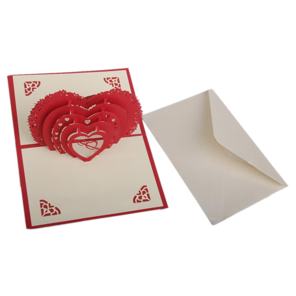CALANDIS™ 3D Luxury Handmade Christmas Cards Pop Up-The Arrow of Love Greeting Card - Greeting Cards & Invitations