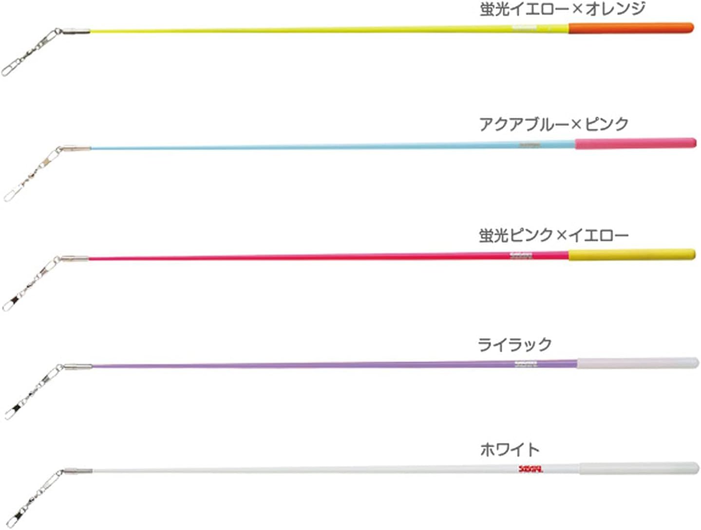 スポーツ Sasaki MJ-82 Rhythmic Gymnastics Junior Stick (Absorber Grip)