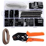 🎁【Crimpzange von Dupont】 ： Diese Crimpzange von Dupont eignet sich für nicht isolierte Flachstecker und Buchsen (2,54 mm, 3,96 mm, KF2510-Steckverbinder) sowie für ATX-, EPS-, PCIE- und SATA-Stromanschlüsse.