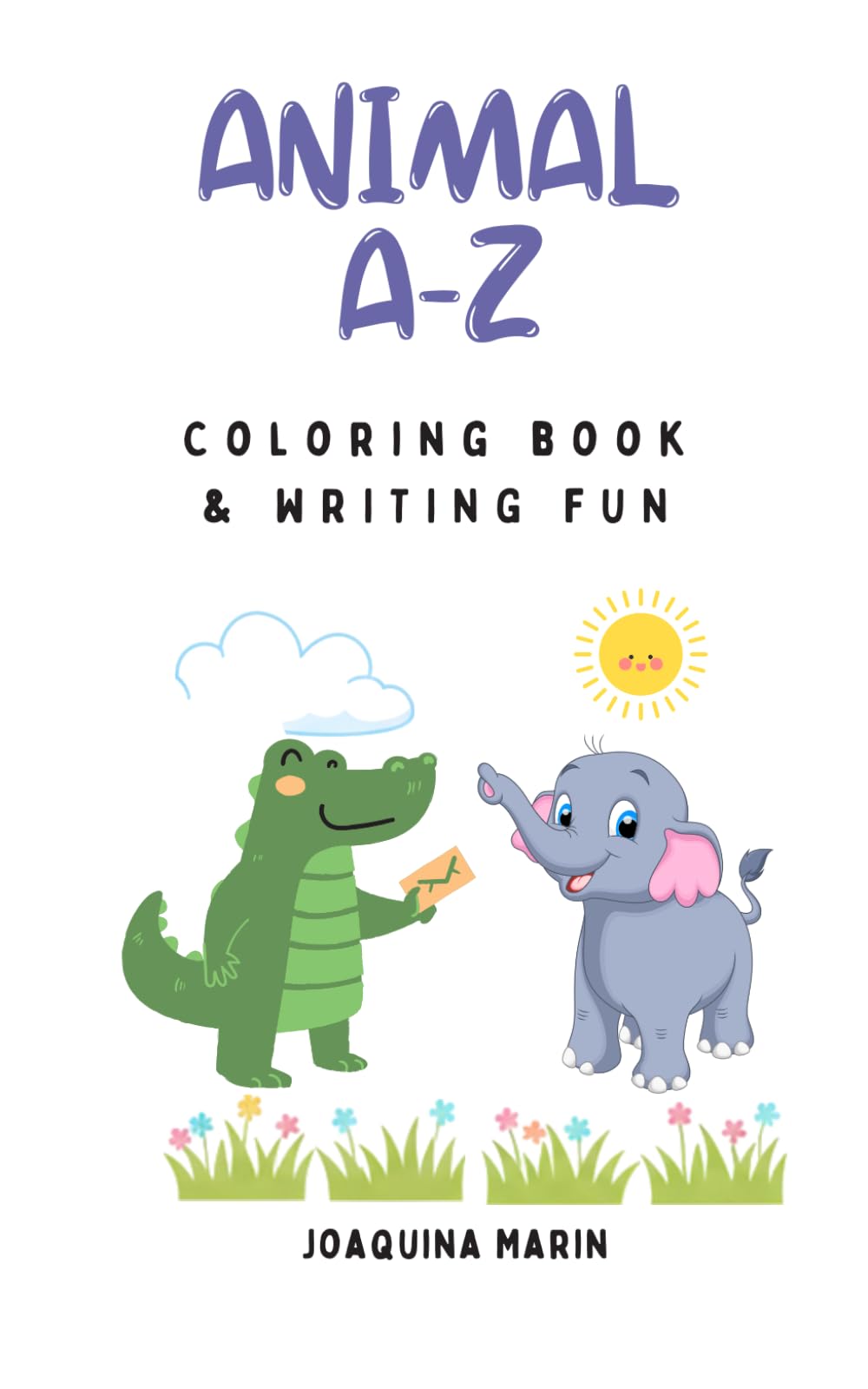 Animal Alphabet A-Z: Coloring Book