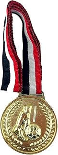 شريط ميدالية ذهبية لكرة القدم - الجائزة المثالية للبطولات والمسابقات